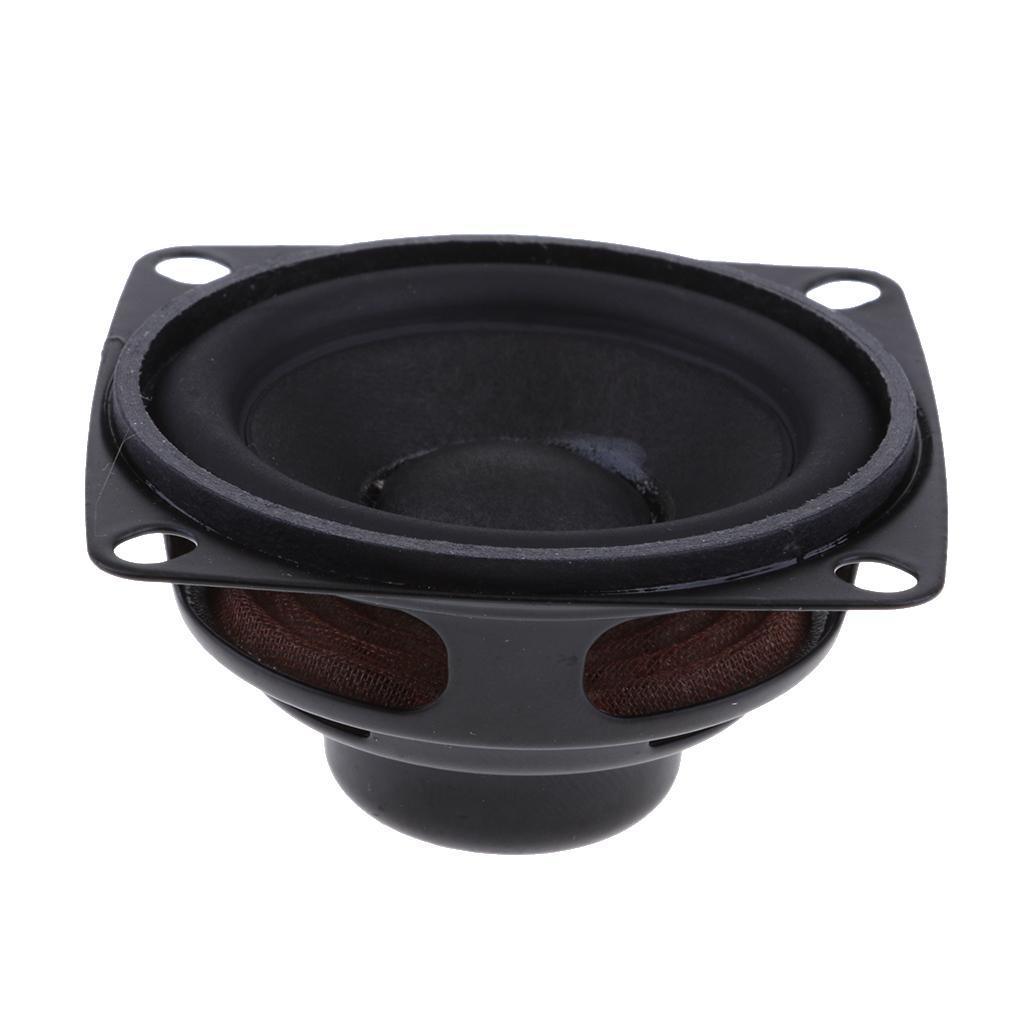 Professional 52mm 4Ohm 5W Full Range Audio Speaker Hi-Fi Stereo Sound Black
