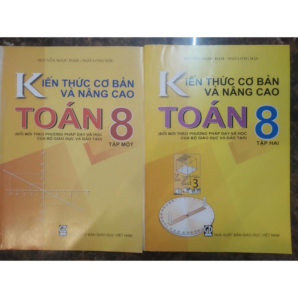 Sách - Combo Kiến Thức Cơ Bản Và Nâng Cao Toán 8 (Tập 1+ Tập 2)
