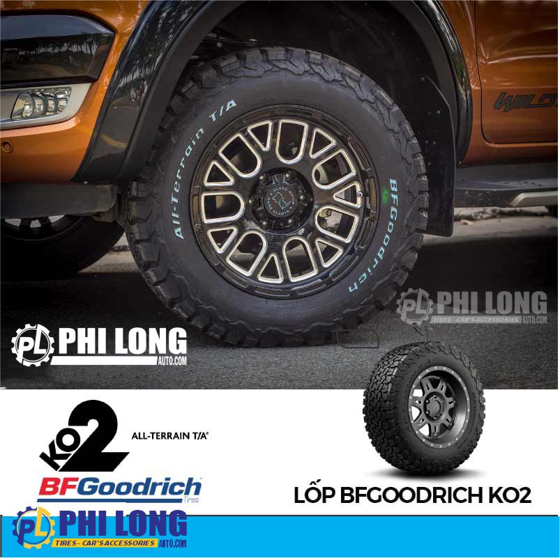 LỐP BFGOODRICH ALL-TERRAIN T/A KO2 LT265/65R18 (MADE IN USA)