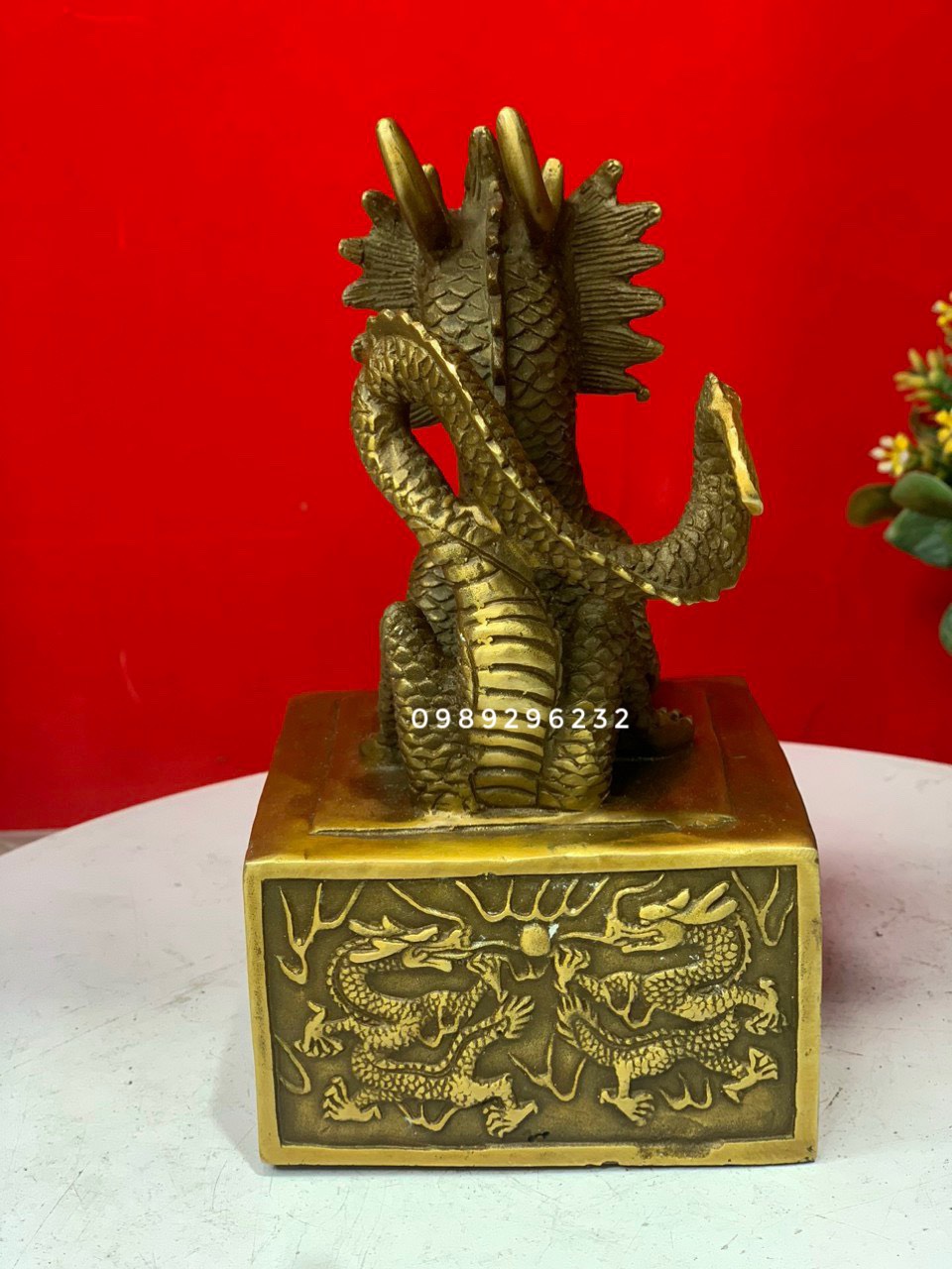 Ấn Rông phong thuỷ bằng đồng