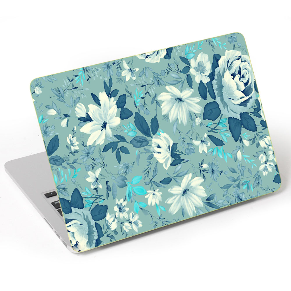 Miếng Dán Trang Trí Mặt Ngoài + Lót Tay Laptop Hoa Văn LTHV - 399