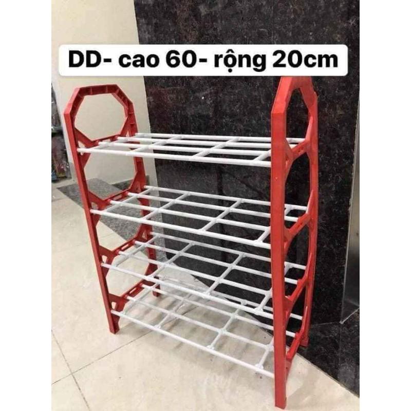 Kệ để giày nhựa siêu tiện lợi, kệ nhựa để giày 4 tầng