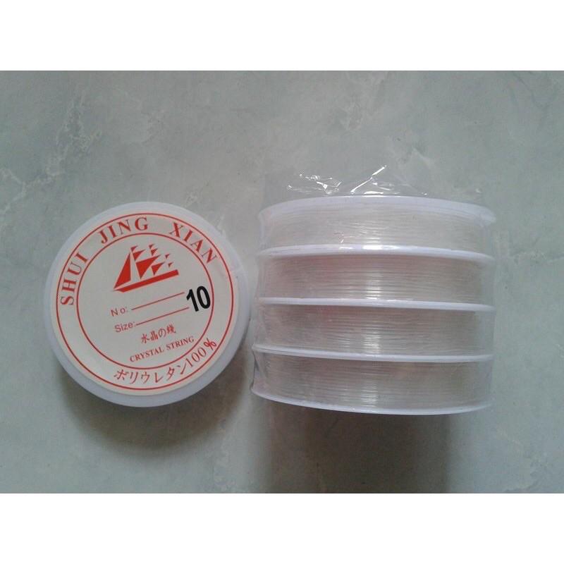 Cước thun sỏ hạt làm vòng tay