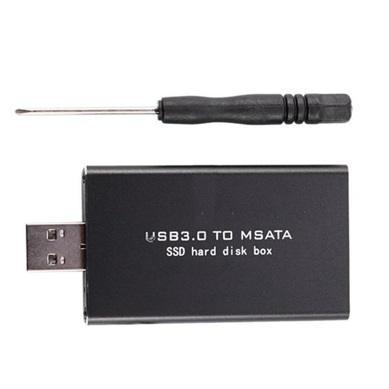 Hộp Đựng Ổ Cứng Ngoài MSATA - USB 3.0 - MSATA SSD USB3.0 - MSATA M2 SSD HDD Ốp