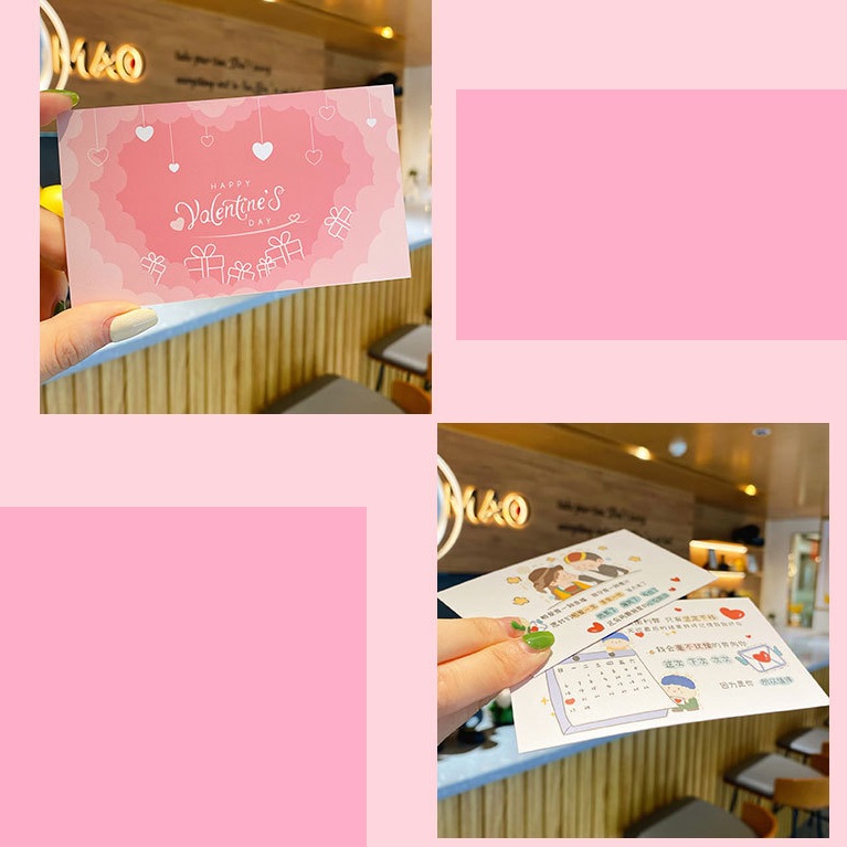 Thiệp card valentine lễ tình nhân, chúc mừng sinh nhật happy birthday