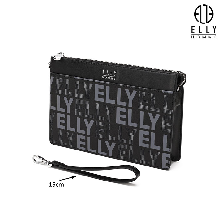 TÚI CLUTCH NAM DA THẬT ELLY HOMME – ECM22