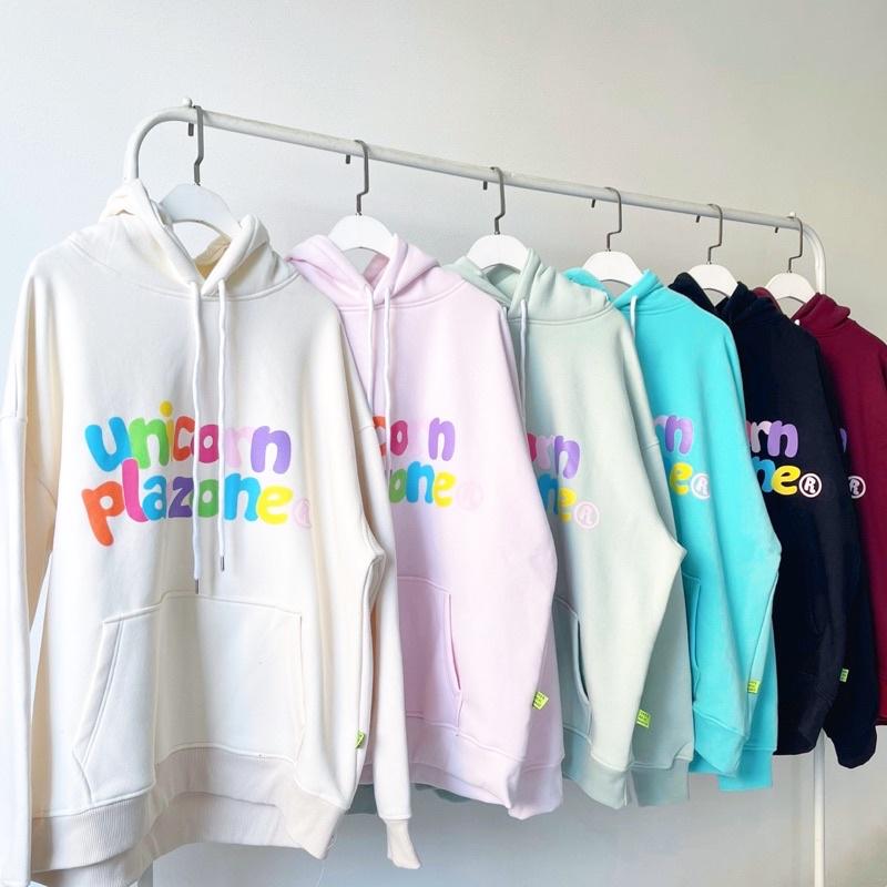 UPZ Áo Khoác Hoodie In Unicorn Play Zone Chữ Bảy Màu (7 Màu)