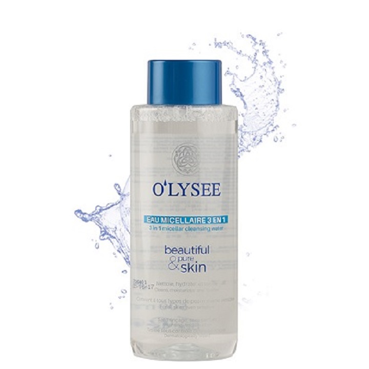 Tẩy trang O'lysee 3 in 1 micellar cleansing 500ml