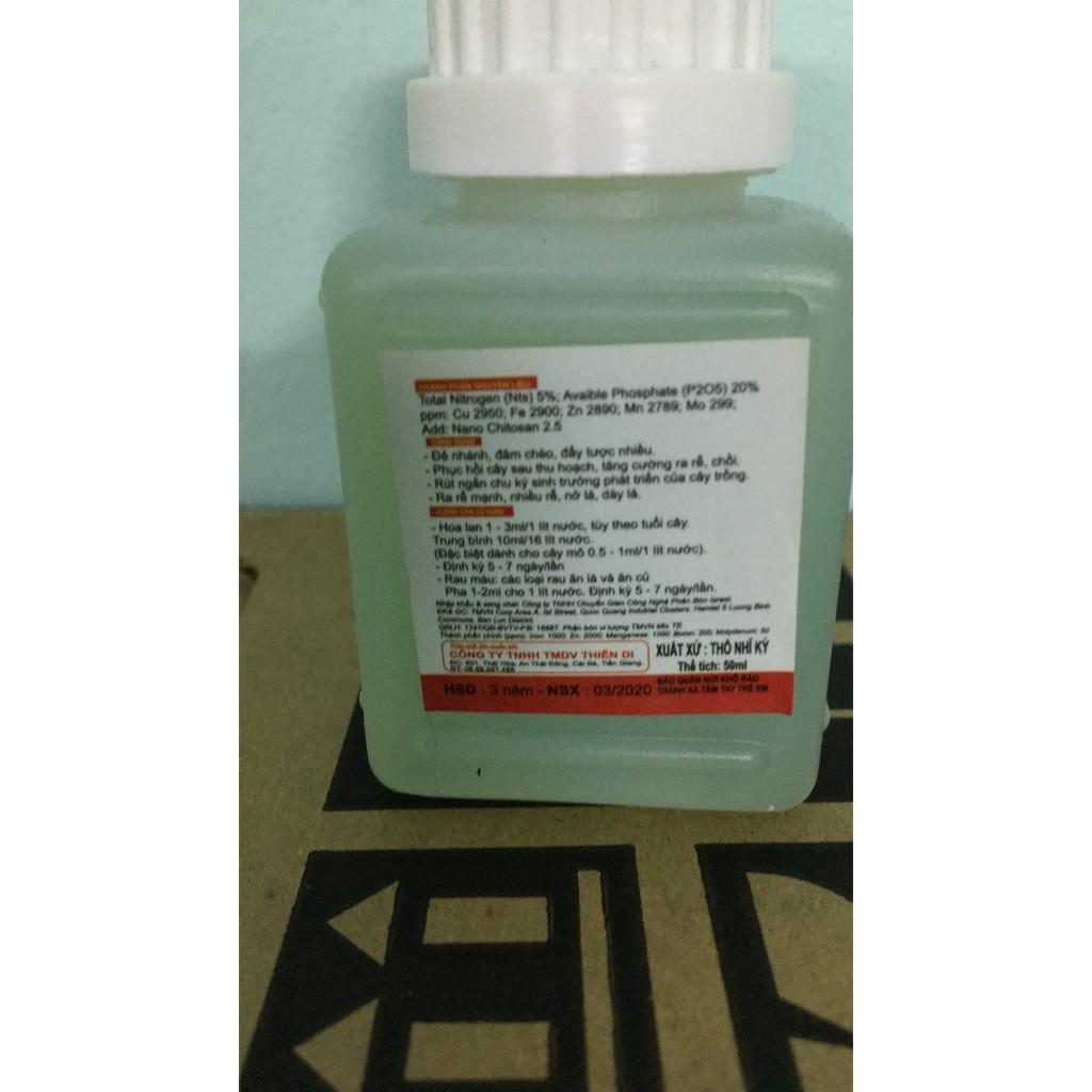 Chế phẩm ORCHID ONE vọt đọt ra chồi mạnh ra rễ nở lá dày lá lọ 50ml