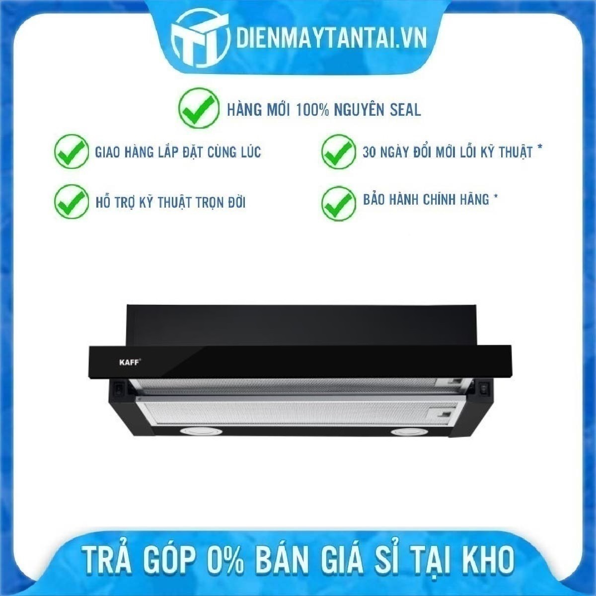 MÁY HÚT MÙI ÂM KAFF KF-TL1006B - HÀNG CHÍNH HÃNG (CHỈ GIAO HCM)