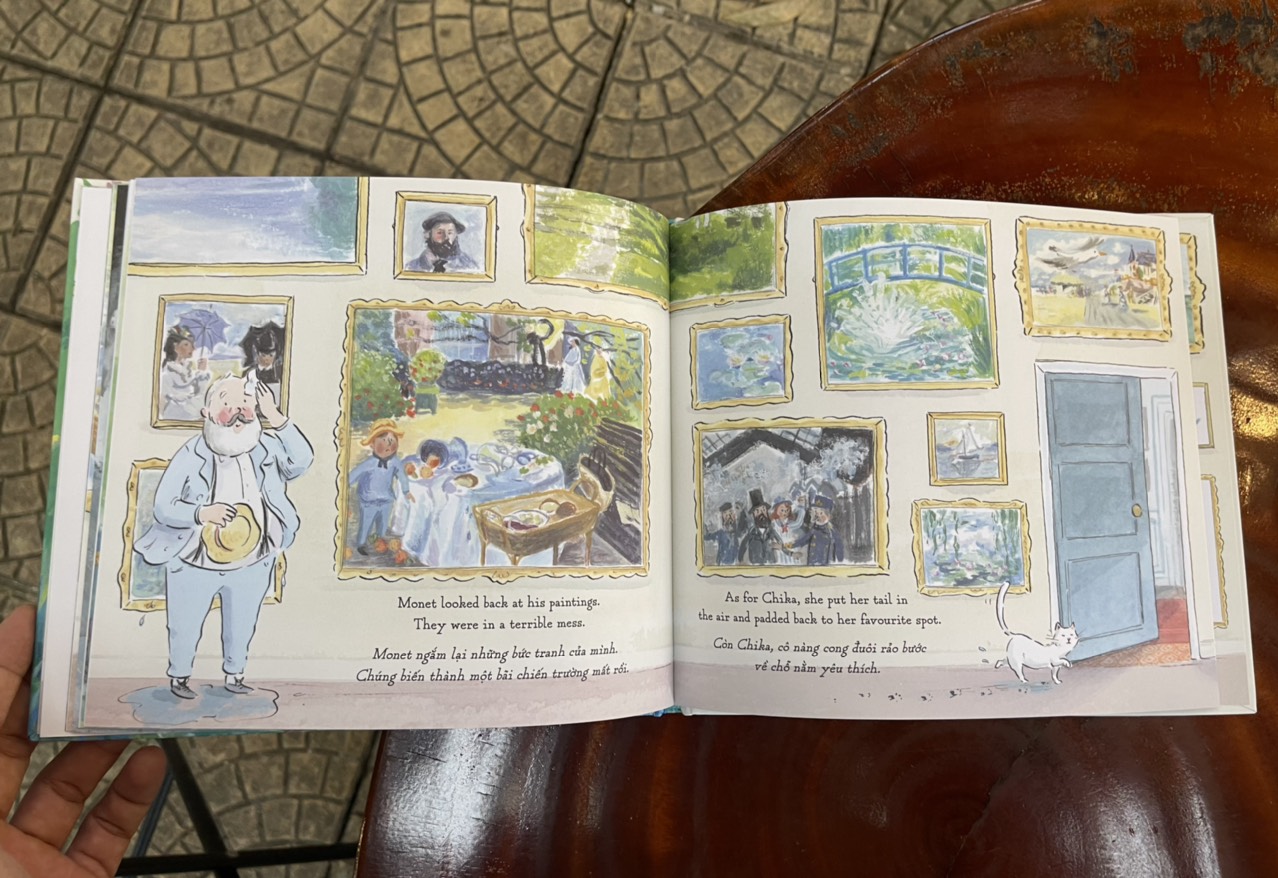 Monet’s Cat – Nàng mèo của Monet - Lily Murray – Becky Cameron - Thái Hà dịch - NXB Thanh Niên – San Hô Books