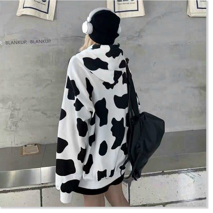ÁO KHOÁC NỮ , ÁO KHOÁC FORM RỘNG 3D CON BÒ SỮA , MẪU HOT NHẤT HIỆN NAY DÀNH CHO CÁC BẠN TRẺ KME FASHION