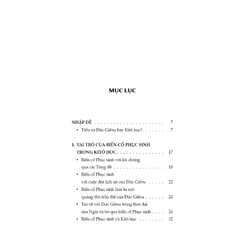 GIÊSU, CON NGƯỜI TỰ DO - Phác Thảo Một Kitô Học