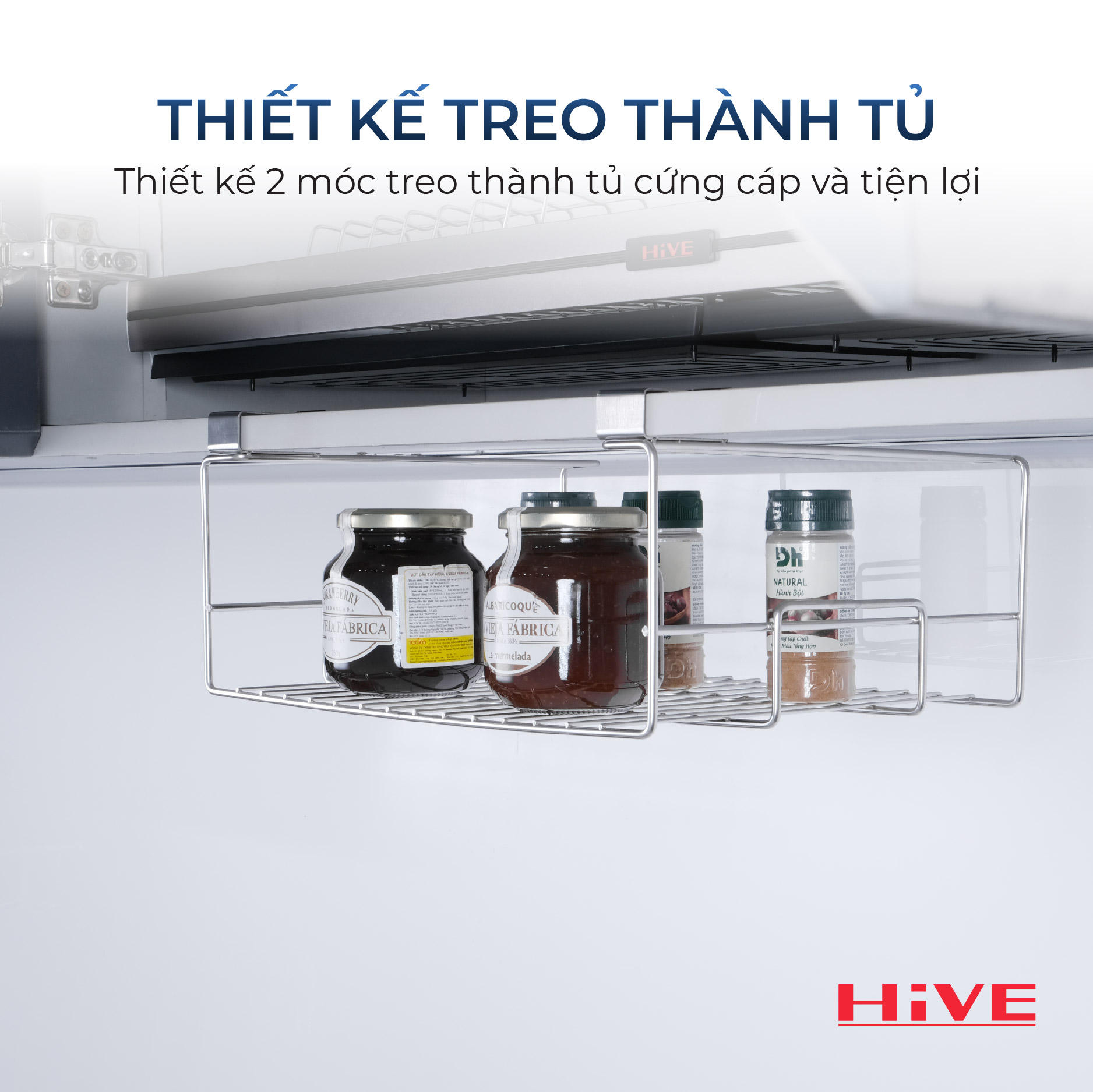 KỆ INOX NHÀ BẾP ĐA NĂNG GẮN VÀO THÀNH TỦ BẾP
