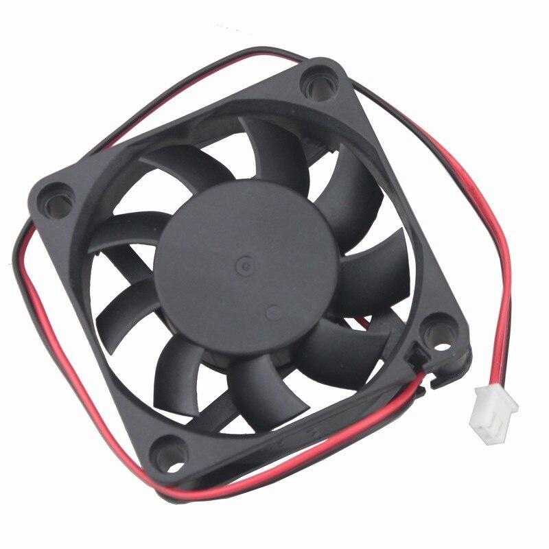 1 Pcs Gdstime 60mm x 11mm DC 1V Brushless PC CPU Cooling Fan 60x60x11mm 6011 Motor Cooler Radiator 6cm 1Pin