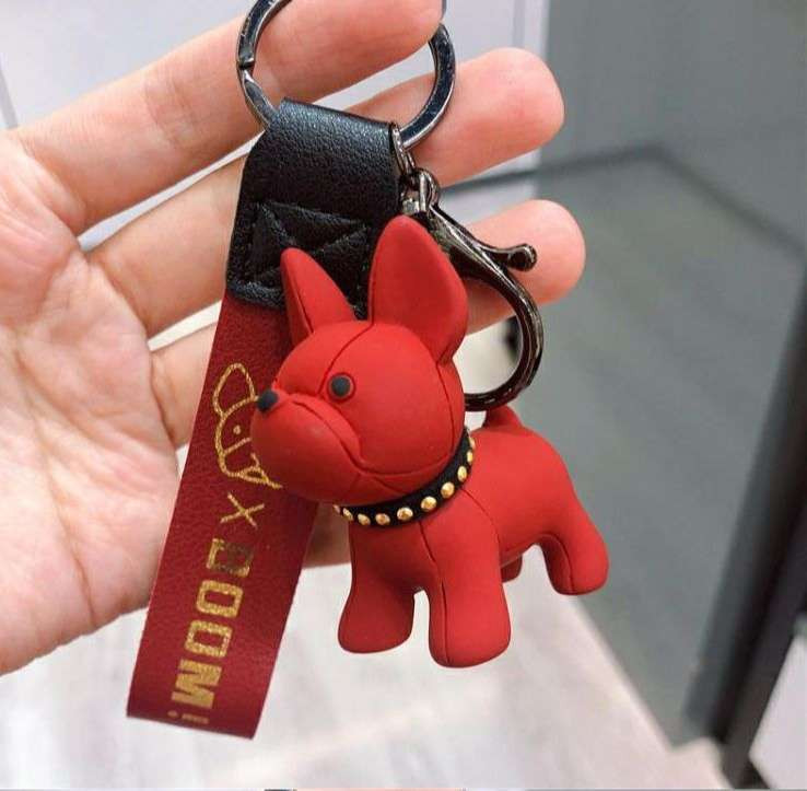 Móc Khoá Hình Chó Bulldog