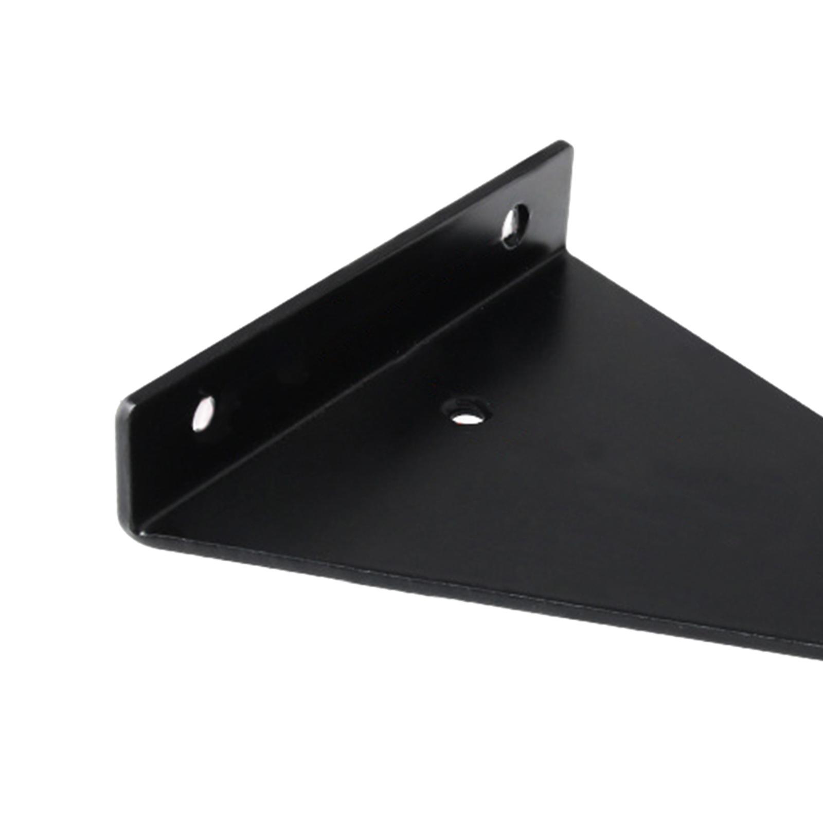 Triangle Shelf Bracket Corner  Easy to Install Metal for Store Garage