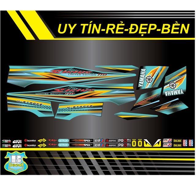 Tem rời Sirius V13 nhận đổi màu theo yêu cầu bảo hành màu sắc vĩnh viễn