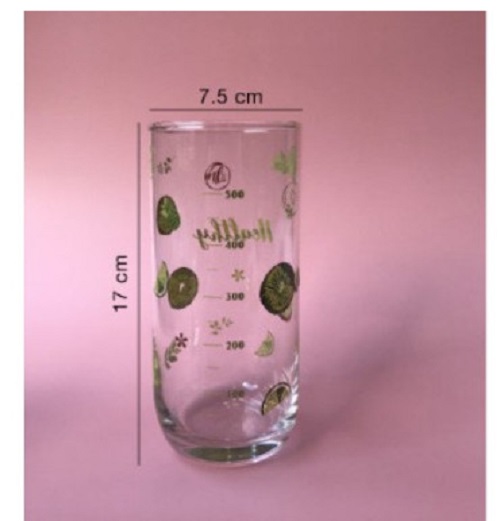 Ly Thủy Tinh Ocean Chia Vạch Top Drink 625 ml | OCEB.00322 , Nhập khẩu Thái Lan
