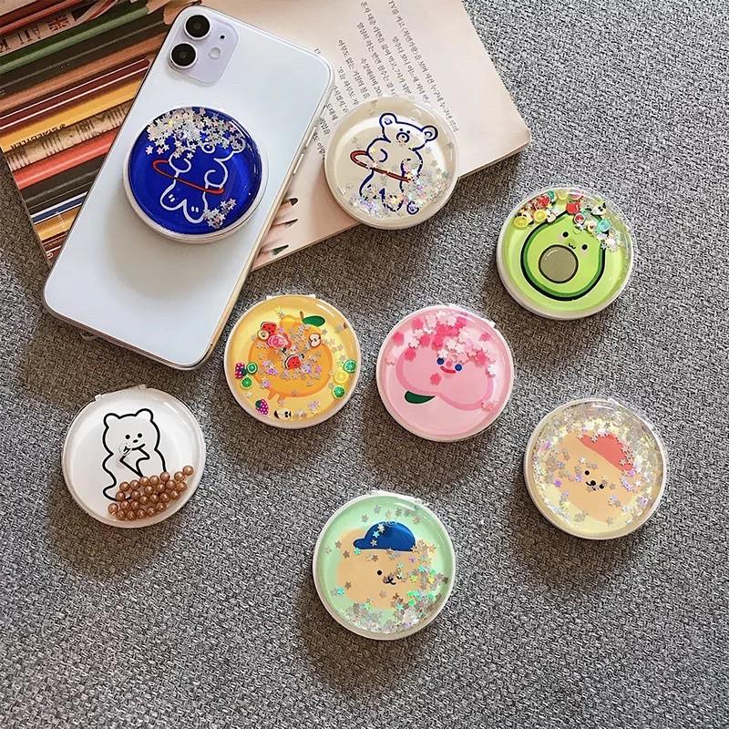 Popsocket giá đỡ điện thoại 2in1 có gương soi