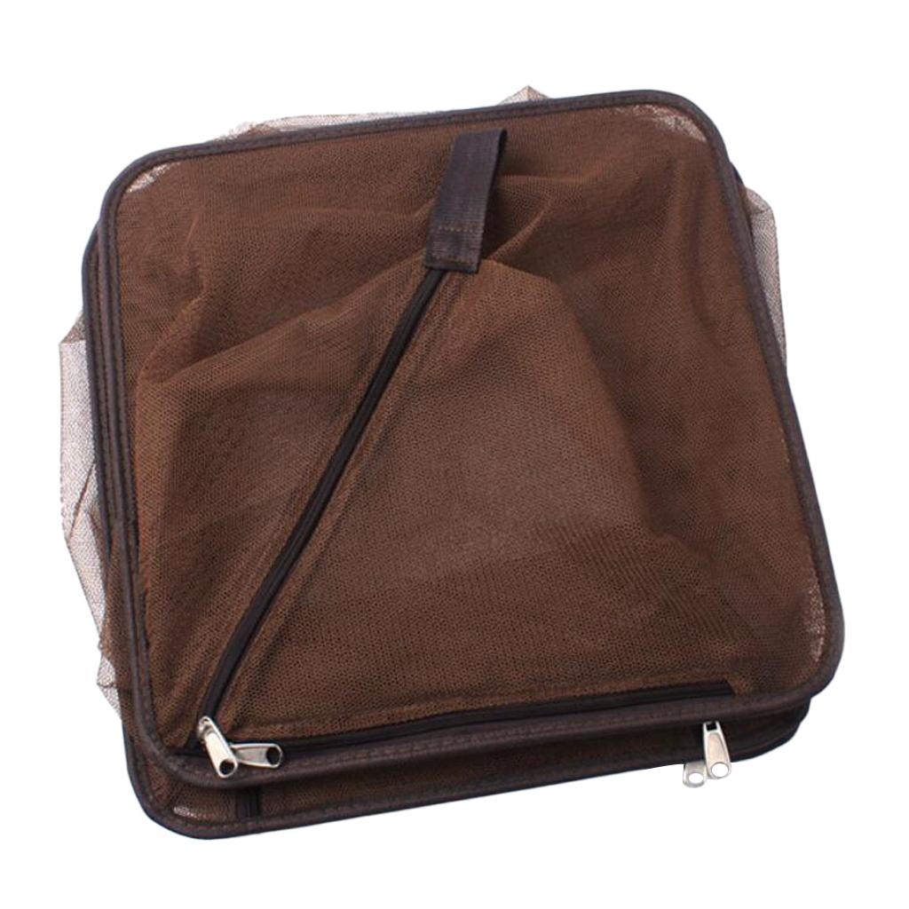 Mesh Cloth Cookware Storage Bag Camping Drawstring Hanging Pouch