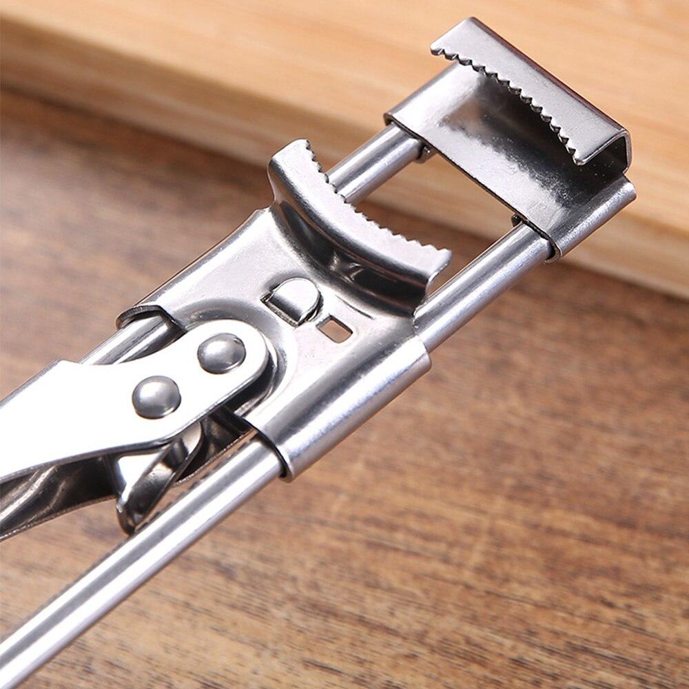 Durable Stainless Steel Adjustable Can Opener Multifunctional Side Cut Manual Jar Bottle Opener Hand Manual Kitchen Bar Tool AA