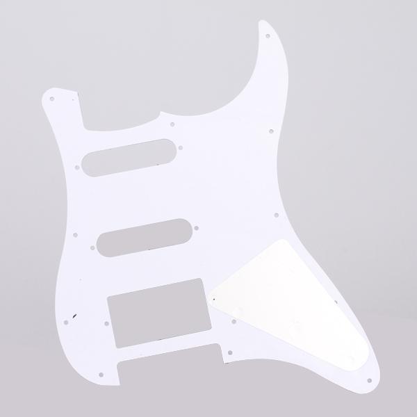 Left Hand Pickguard 3 Ply 11 Hole For Strat Guitar SSH