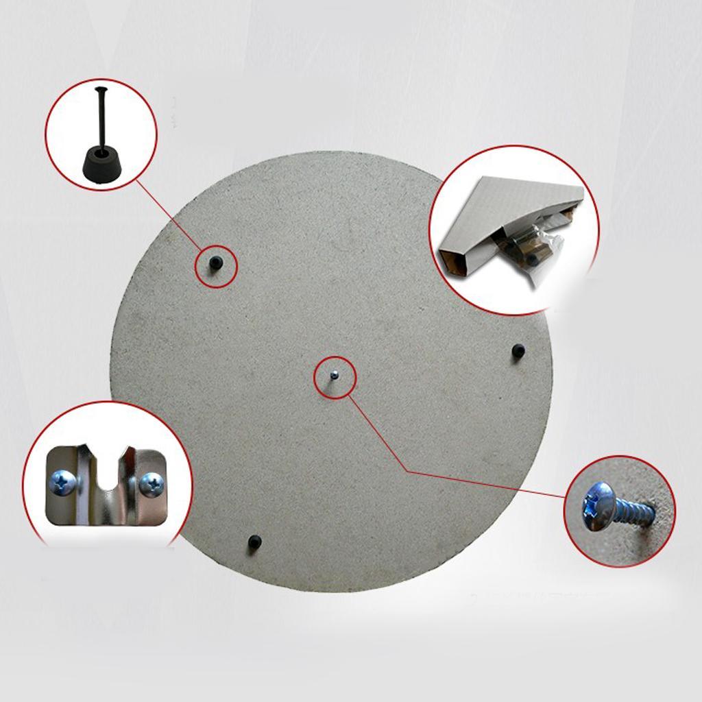 2 Set Hardware Kit Screws Wall Mount Bracket for Hanging