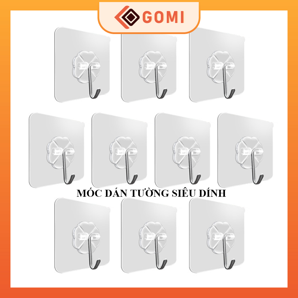 Combo 10 Móc Treo Dán Tường