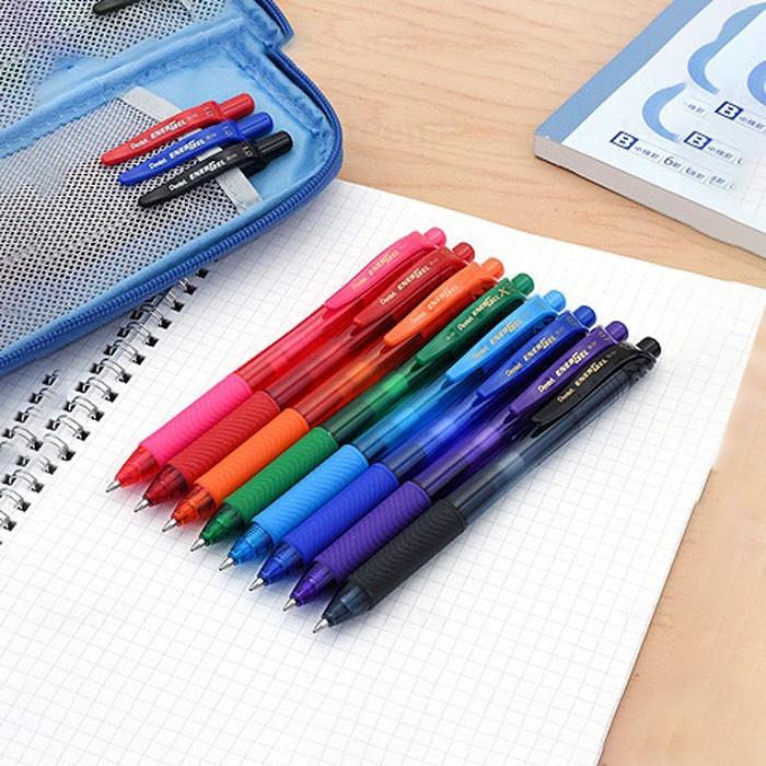 Bút Bi Bấm Tiện Lợi Pentel BL110 | Trơn Mượt Siêu Nhanh Khô | Ngòi 1.0mm