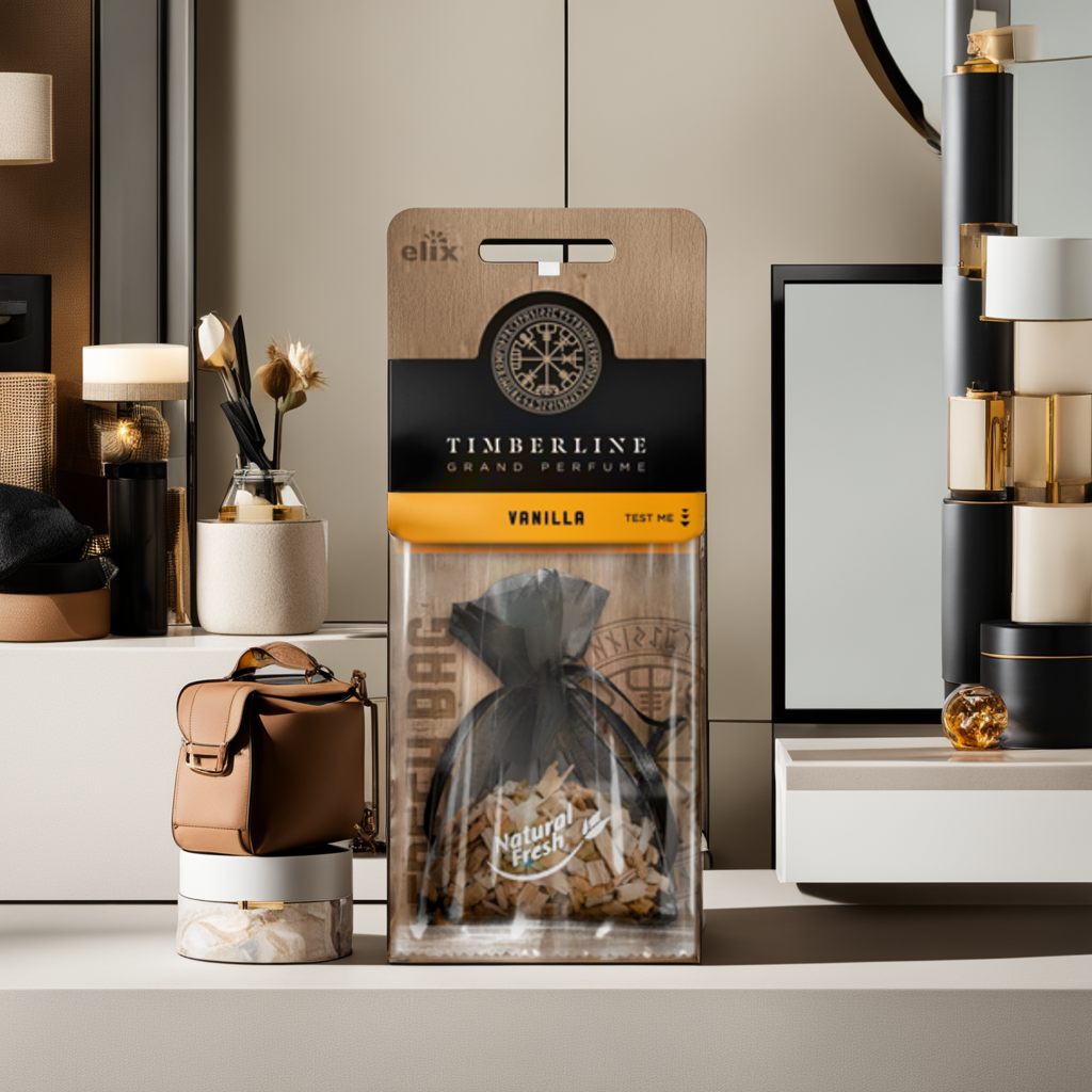 Túi thơm để Taplo Ô tô Elix Timberline với hương Vanilla (ngọt ngào)