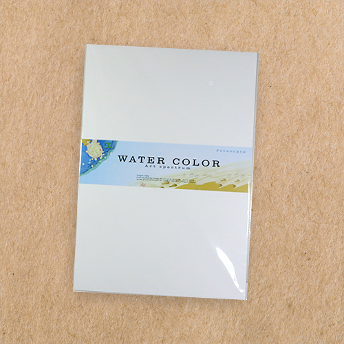 Giấy vẽ màu nước A3, giấy định lượng 250gsm nhập từ Ý, lên màu tươi đẹp sang (3 tờ/ túi)