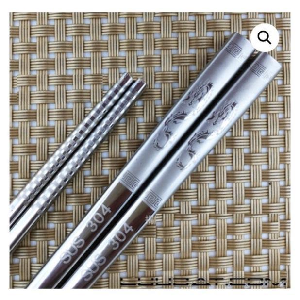Đũa inox 304 cao cấp Hàn Quốc