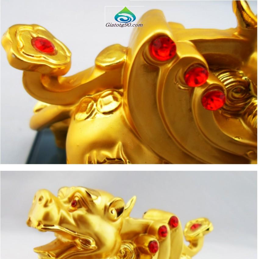 Tý Hưu Phong Thủy cầu Tài Lộc hộp đựng nước hoa trên ô tô 206271
