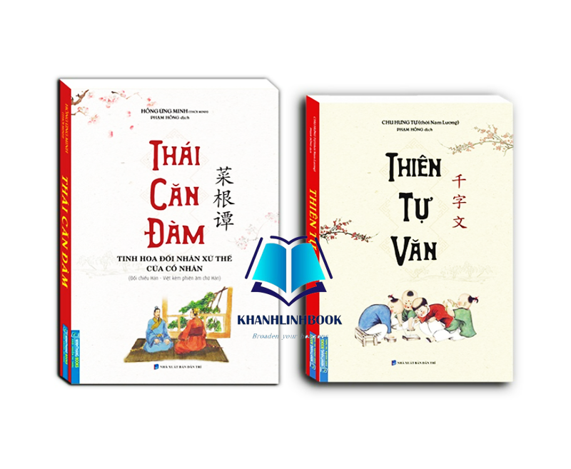 Sách - Combo 2c - Thái căn đàm &amp; Thiên tự văn