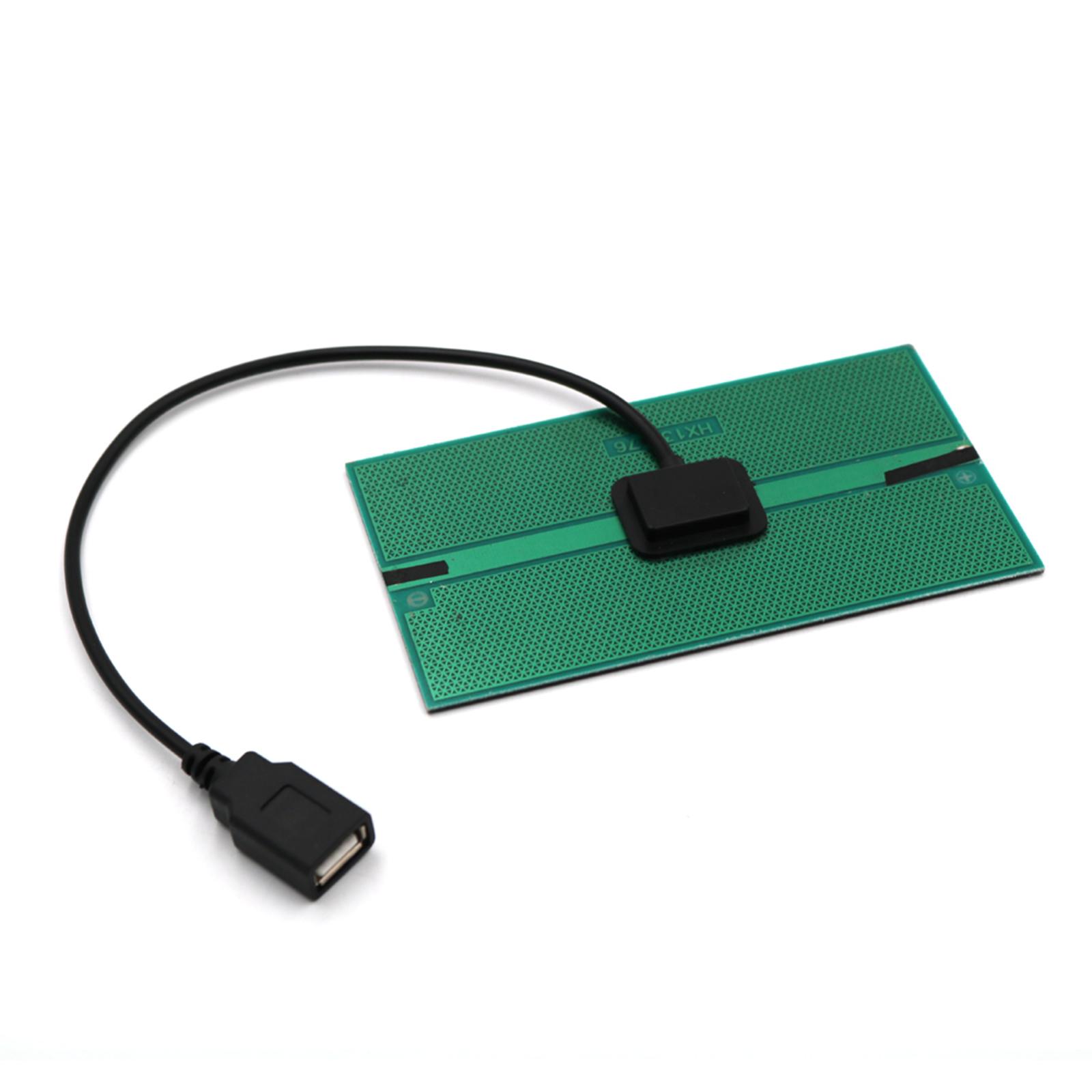 1.65W Solar Panel Charger USB Port Cell Phone Charger for Outdoor Waterproof