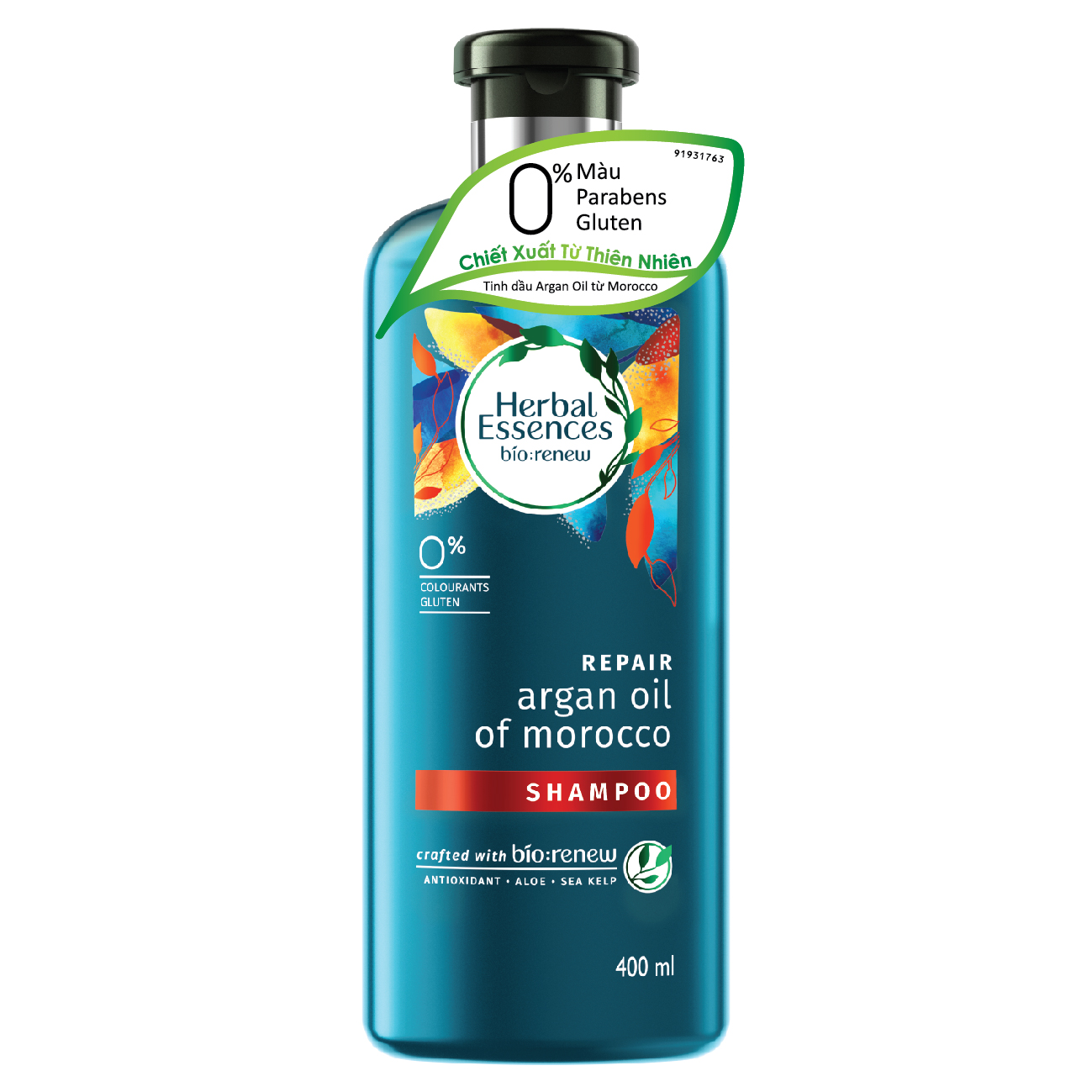 Bộ Dầu Gội - Dầu Xả Herbal Essences Tinh Dầu Morocco Argan 400ml