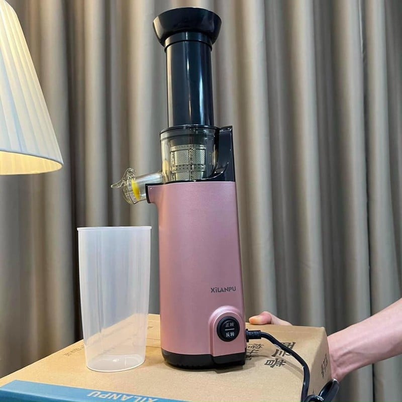 Máy ép trái cây tốc độ chậm cầm tay mini Công suất: 130W -Giao Màu Ngẫu Nhiên