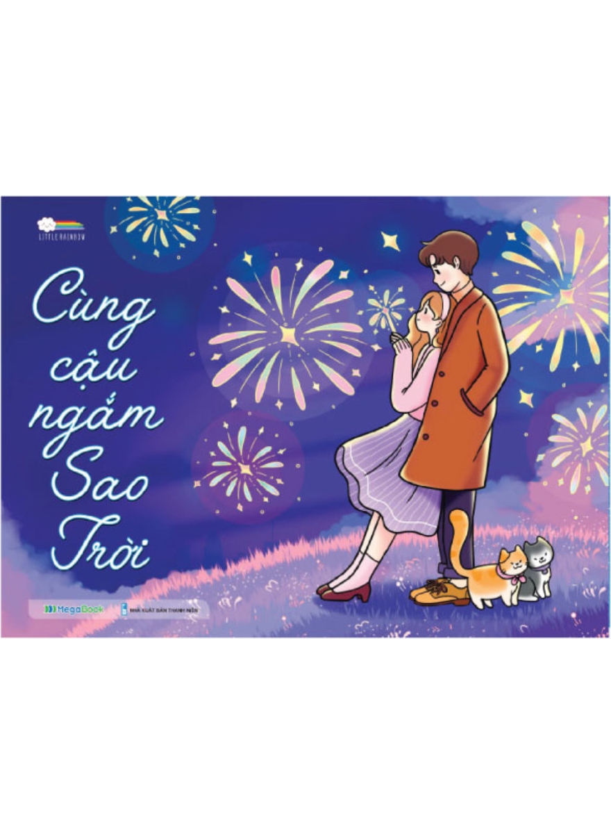 Sách Tô Màu Chữa Lành - Cùng Cậu Ngắm Sao Trời - MEGA