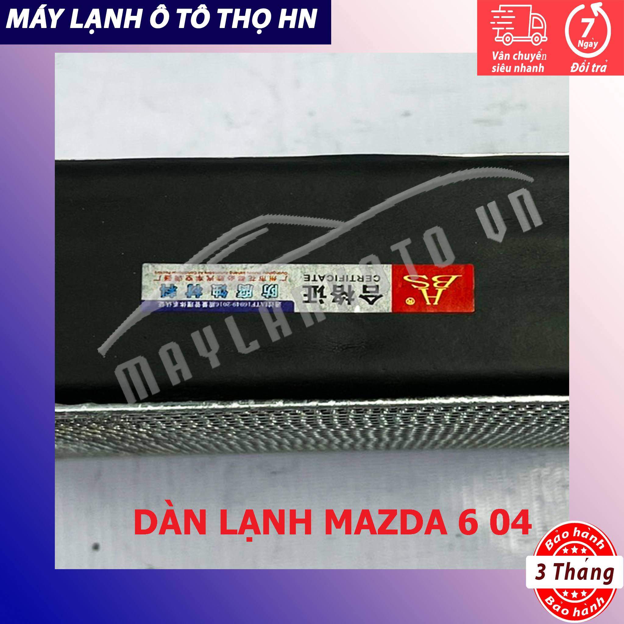 Dàn lạnh Mazda 6 2004 2005 2006 2007 Hàng Thái Lan / Trung Quốc 04 05 06 07
