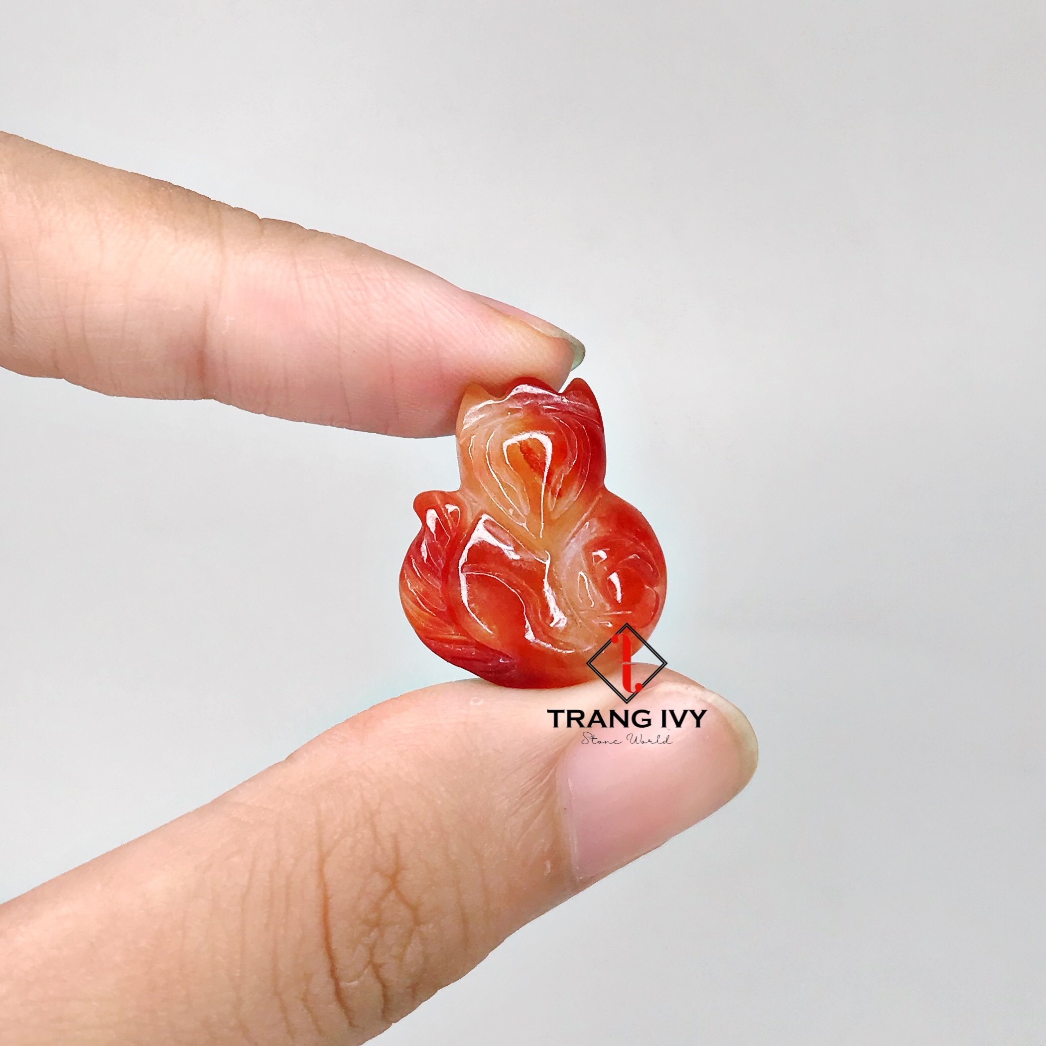 Hồ Ly Ngọc Cẩm Thạch Huyết