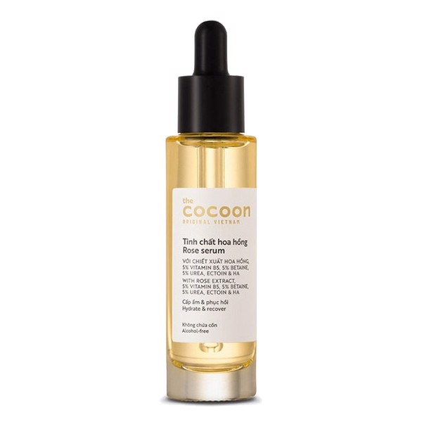 Tinh Chất Cấp Ẩm Và Phục Hồi Da Chiết Xuất Hoa Hồng Cocoon Rose Serum