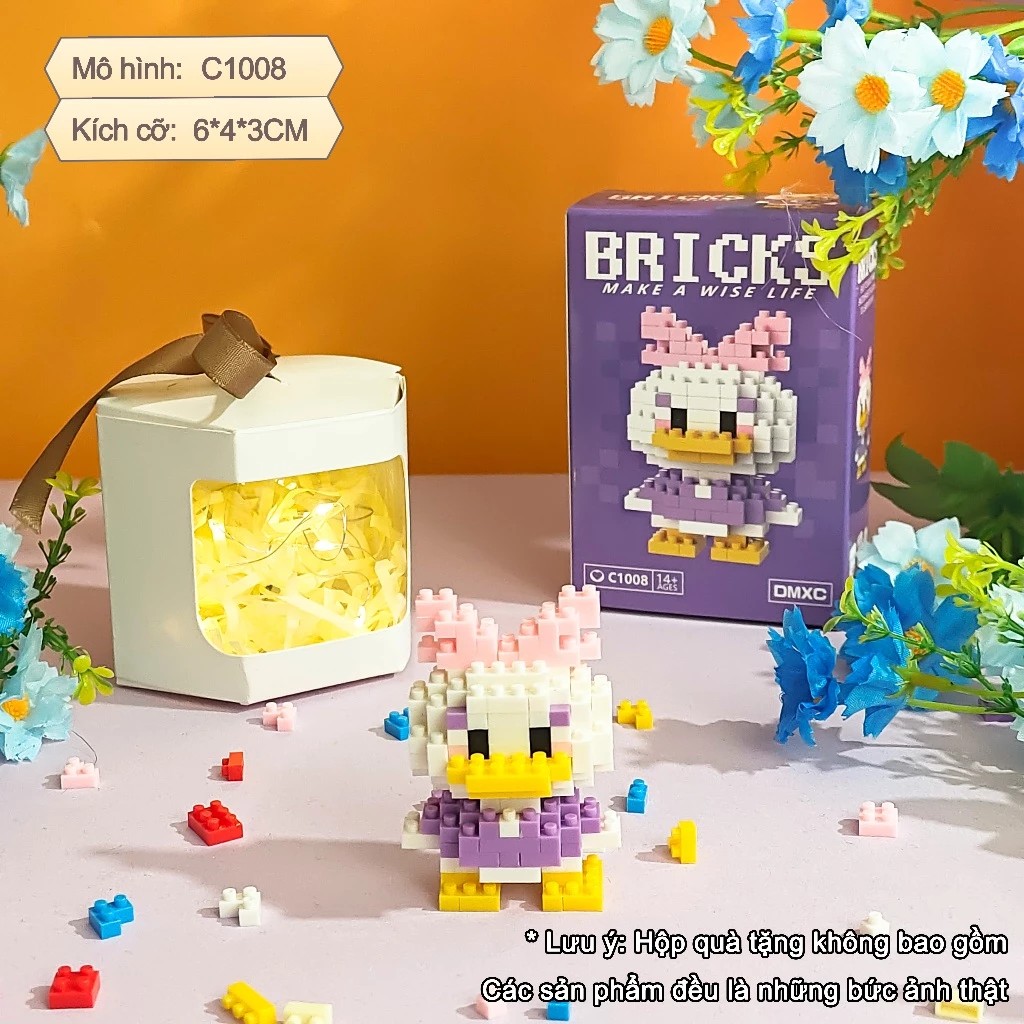 Đồ chơi mini cho bé, đồ chơi lắp ráp xếp hình thông minh
