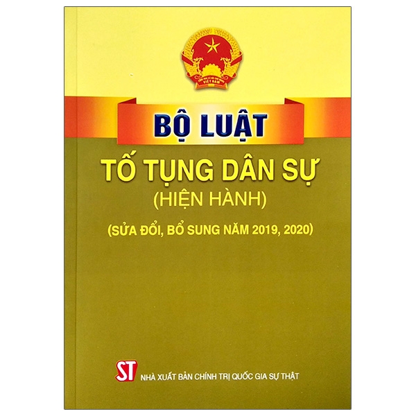 Bộ Luật Tố Tụng Dân Sự (Hiện Hành) (Sửa Đổi Bổ Sung Năm 2019, 2020)