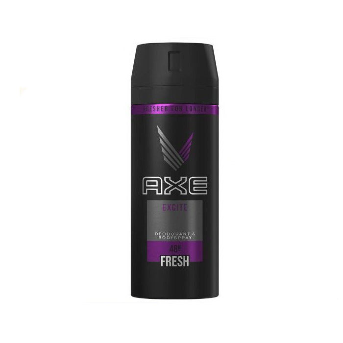 Xịt Khử Mùi Cho Nam Axe Deodorant Body Spray EXCITE 150ml - UK