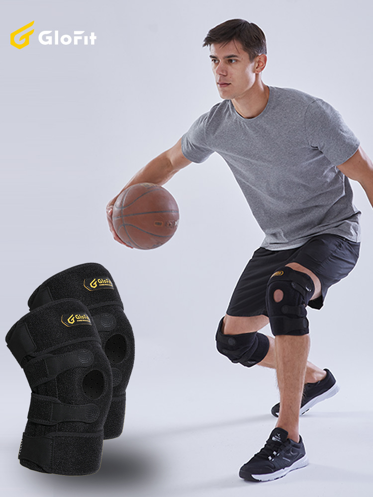 Đai Bảo Vệ Khớp Gối Dây Quấn Tùy Chỉnh Size Glofit Pro 2.0 GFHX032 (Glofit - Knee Support), Cải Tiến Mới Vượt Trội Hơn, Bảo Vệ Và Giúp Khớp Gối Khỏe Mạnh Hơn (1 Chiếc)