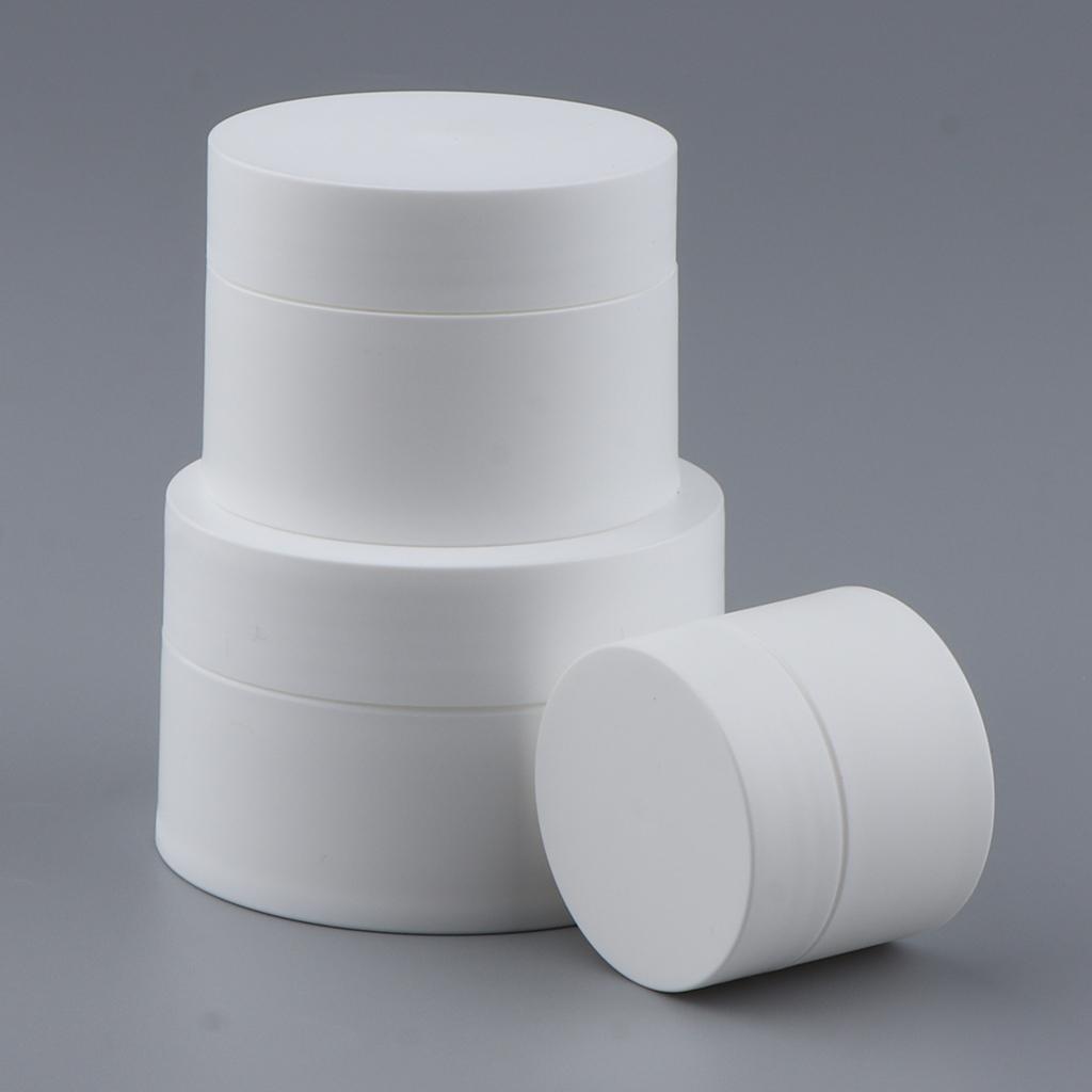 5Pcs/pack Portable Empty Plastic Cosmetic Cream Jars Pots Refillable Makeup Containers