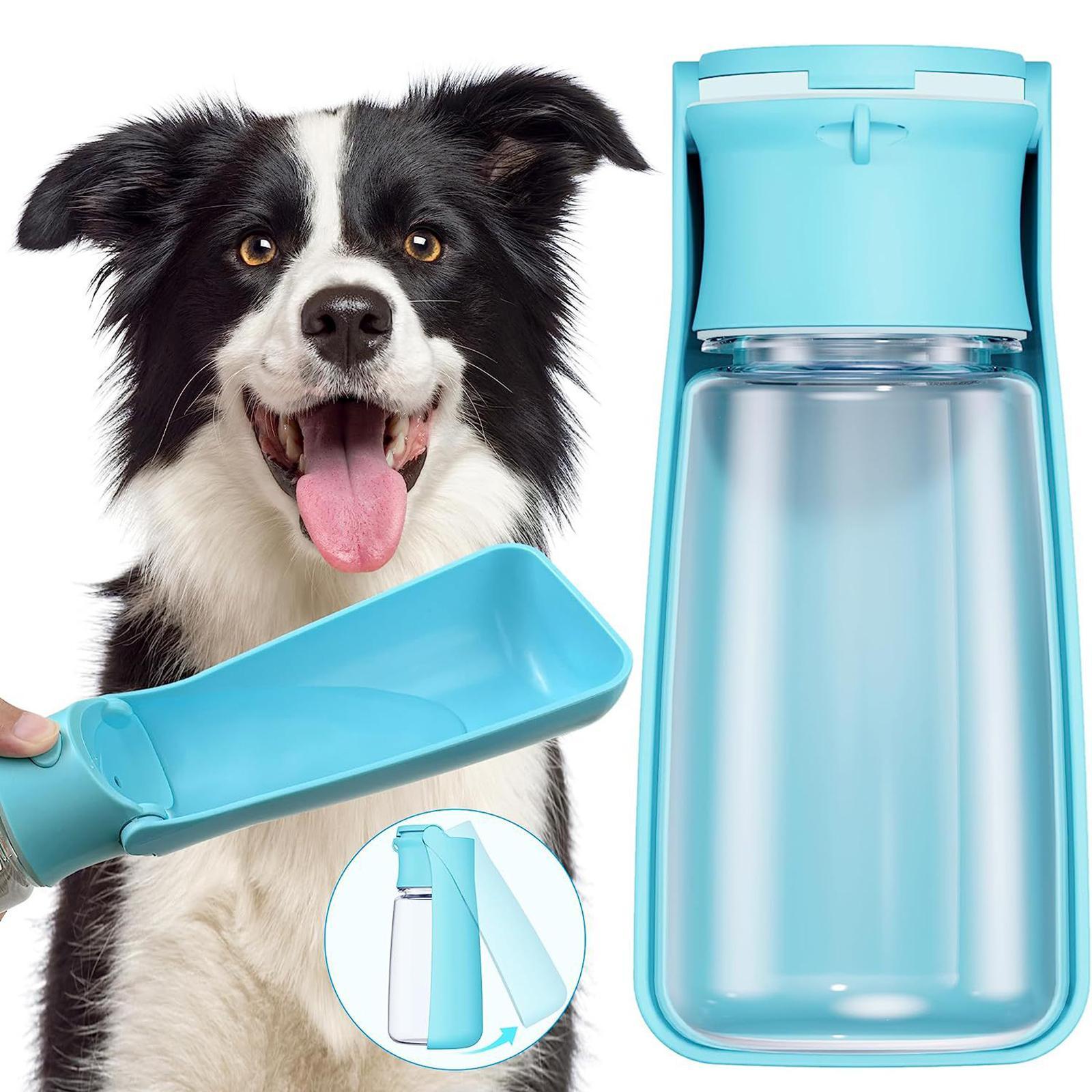 Pet Water Bottle Foldable Pets Drinking Bottle for Traveling Outdoor Fishing