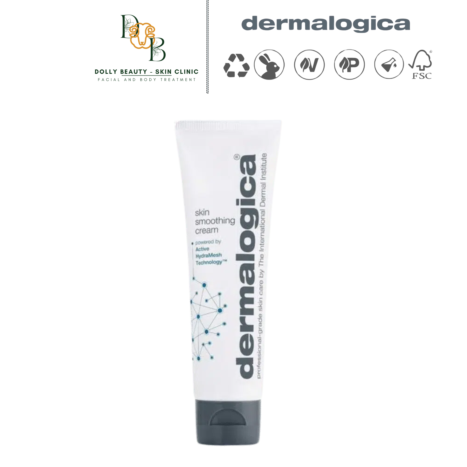 DERMALOGICA Kem dưỡng ẩm liên tục 48h SKIN SMOOTHING CREAM - Dolly Beauty