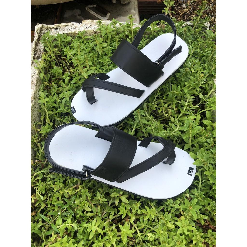 Dép sandal nữ ( đế trắng quai đen ) size từ 35 nữ đến 41 nữ size khác nhắn tin để chọn thêm